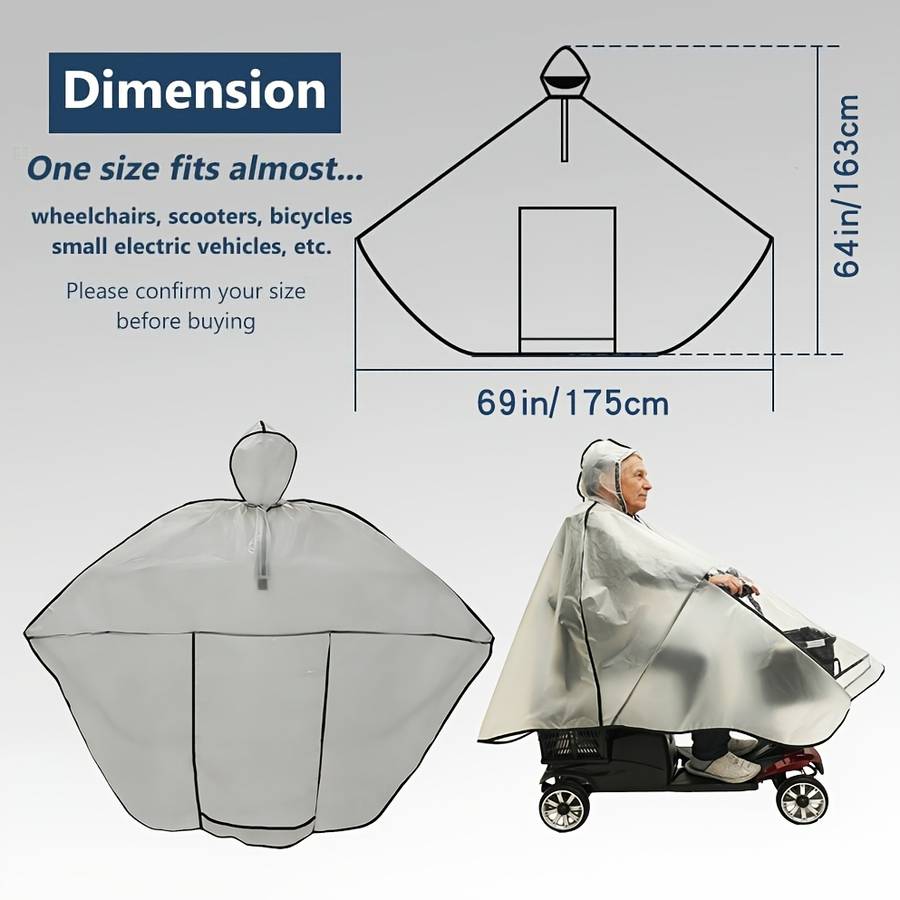 Raincoat 1 Piece Of Fourwheel Drive Raincoat