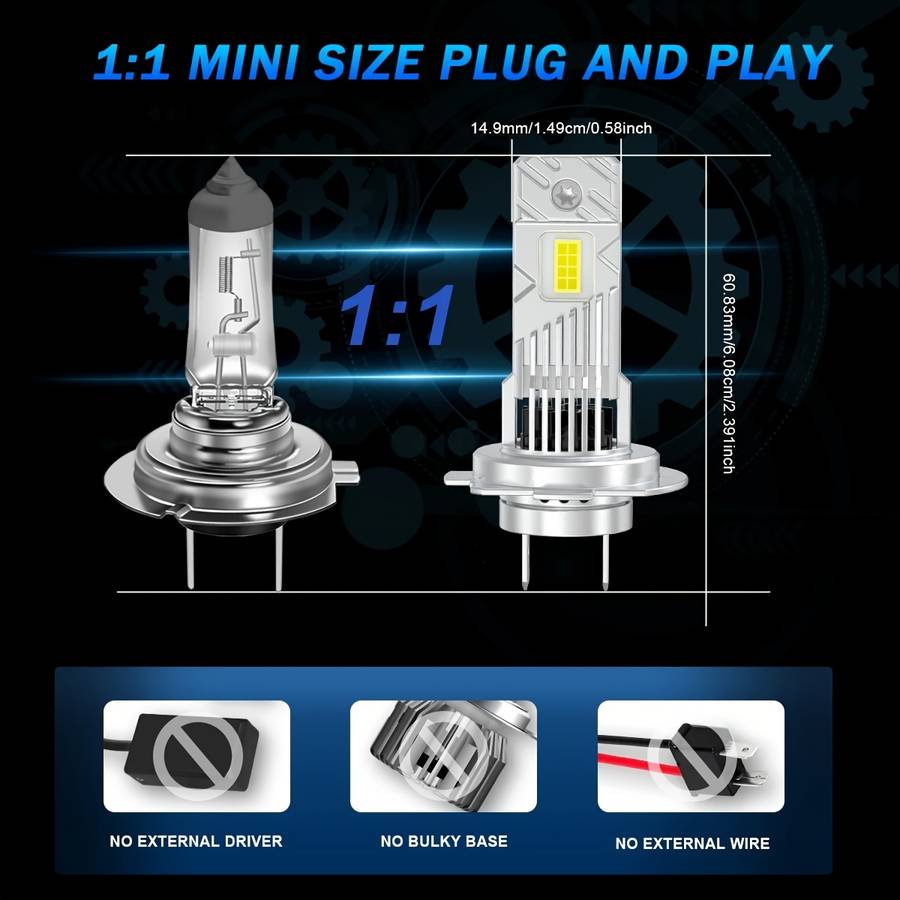 Car Lights Model H7