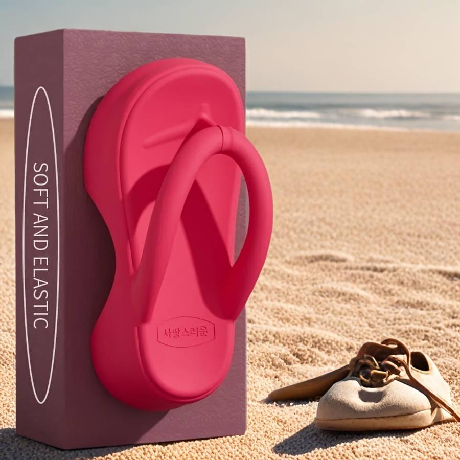 Ladies Summer Flip Flops White Uk 5.5-6