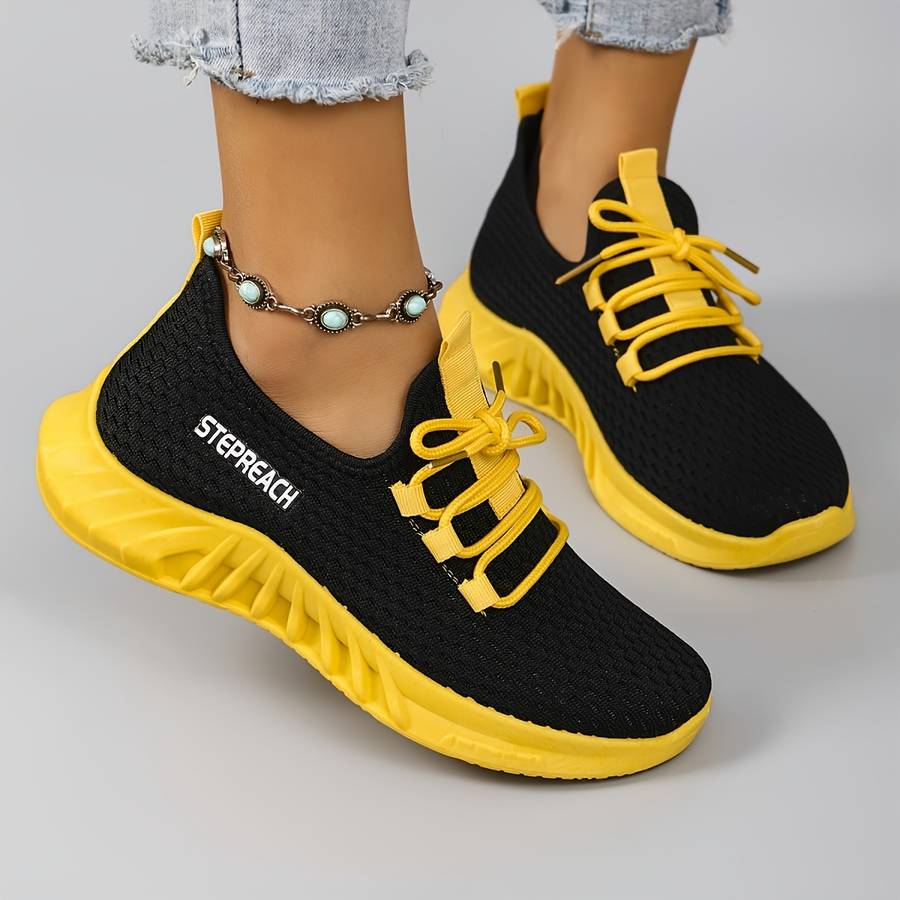 Women S Sneakers Color Yellow Sizeuk 7.5