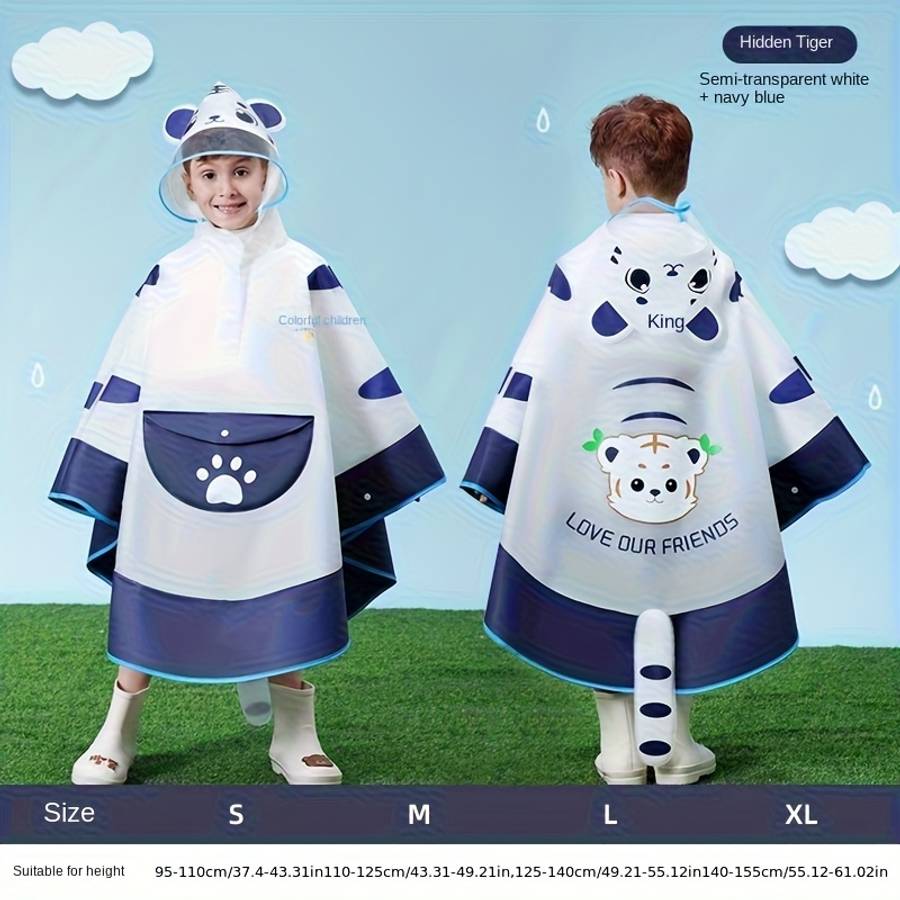 Raincoat Hidden Tiger Size S