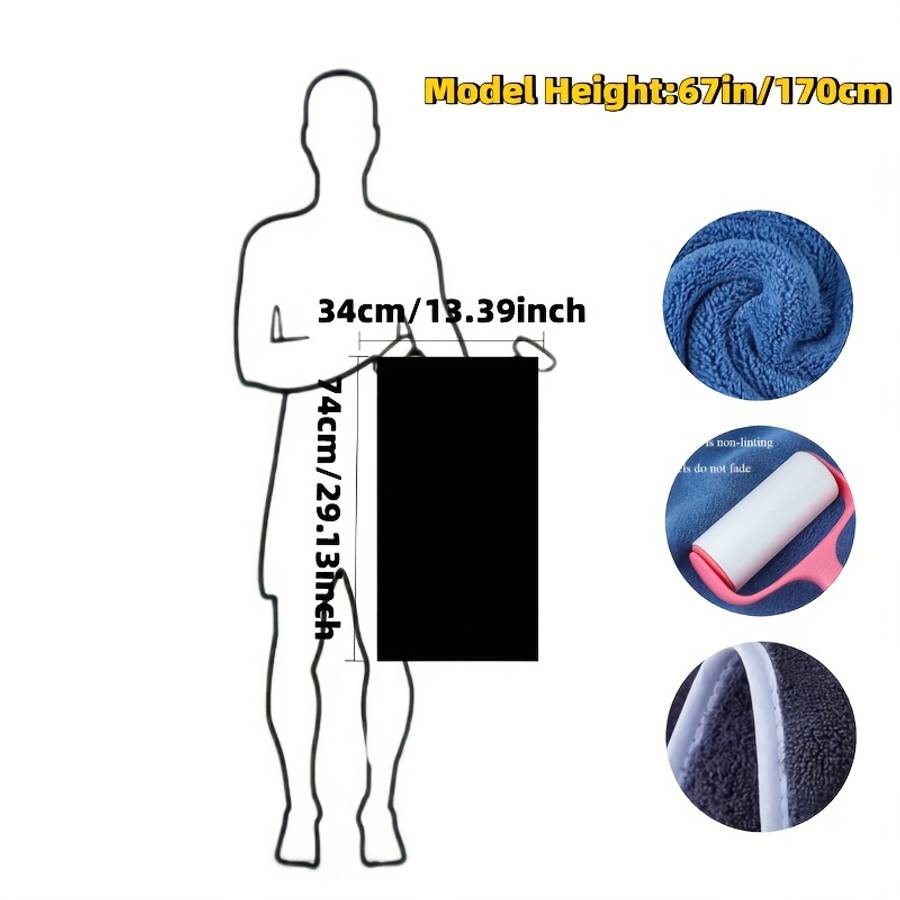 Towel Color Blue Size6Pcs74X34Cm29.13X13.39Inch