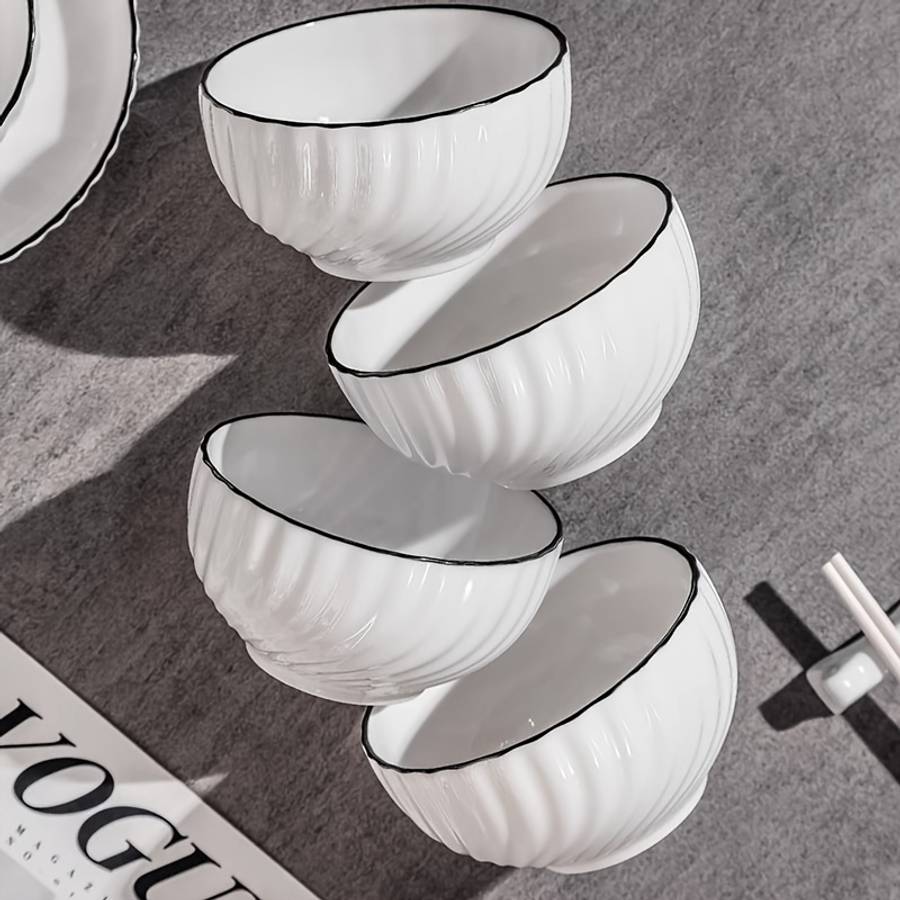 Bowl Color White Quantity2Pcs