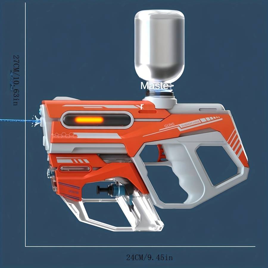 Toy Guns Color Blue Electric Streamer Combination Gun