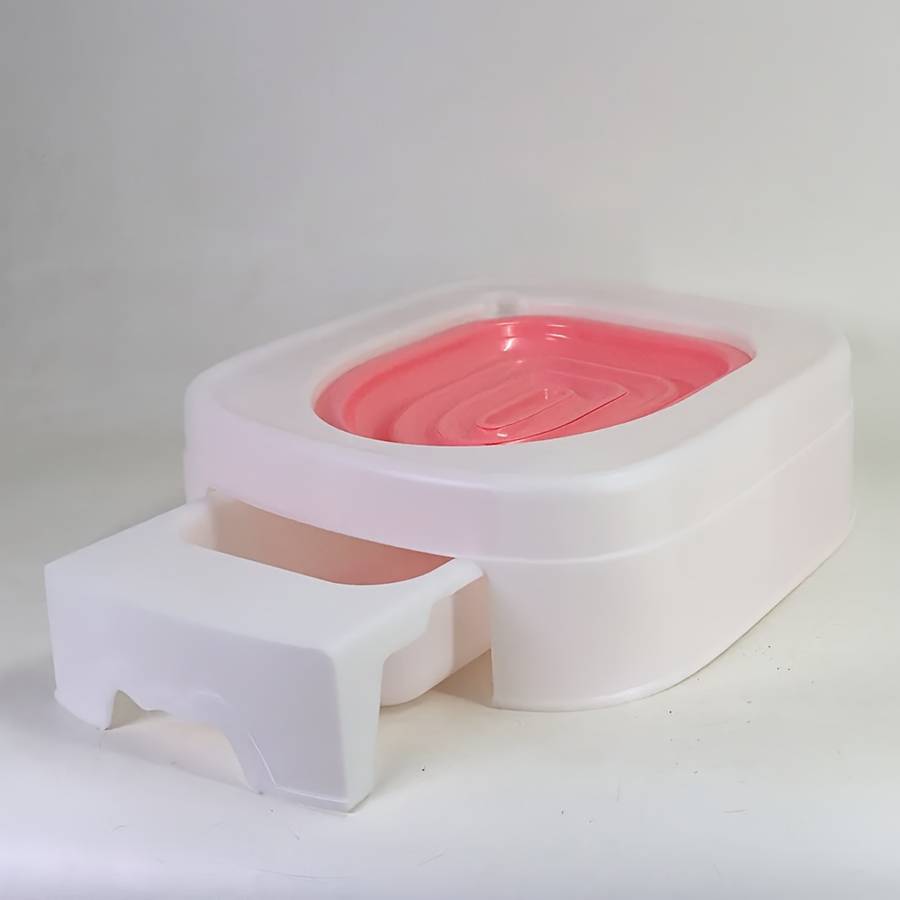 Pet supplies color Blue Model Self    service cat toilet