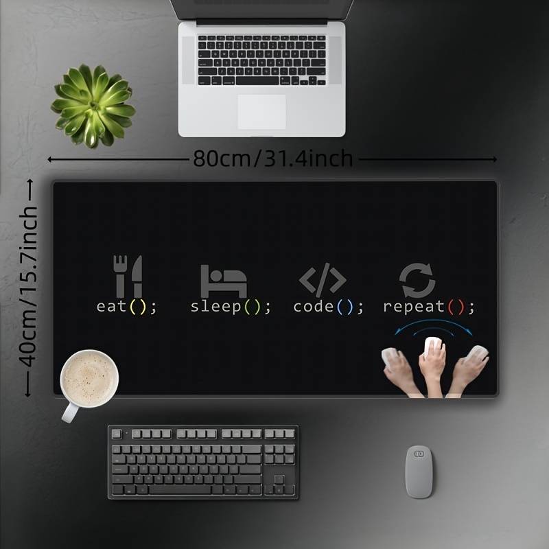 Mouse Pad Size 23.6X11.8Inch