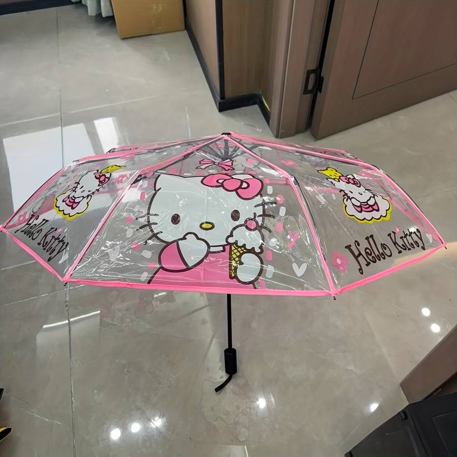 Umbrella Color Pink Hello Kitty