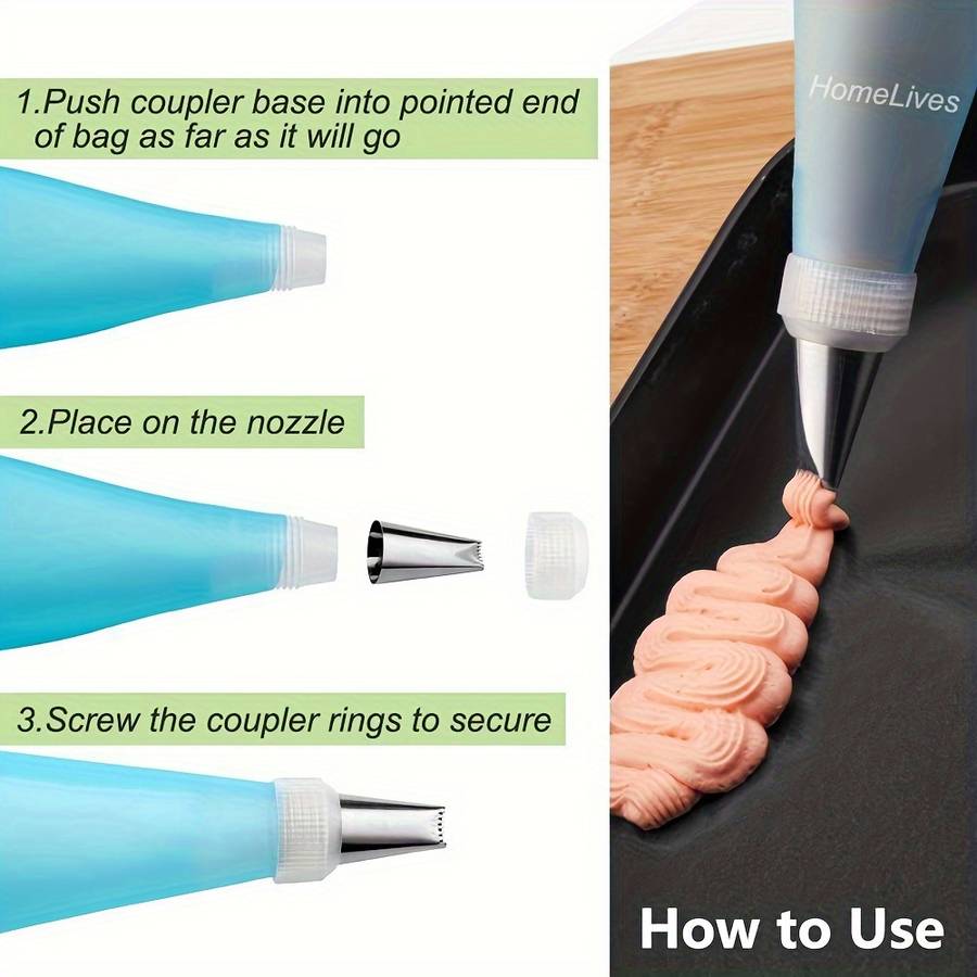 Professional Cake Decorating Head Color Blue