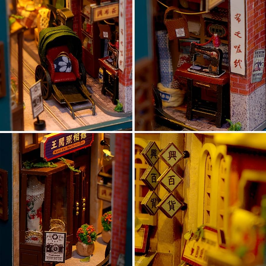 Building Toy Architectural Model Toy Set Style Oriental Story