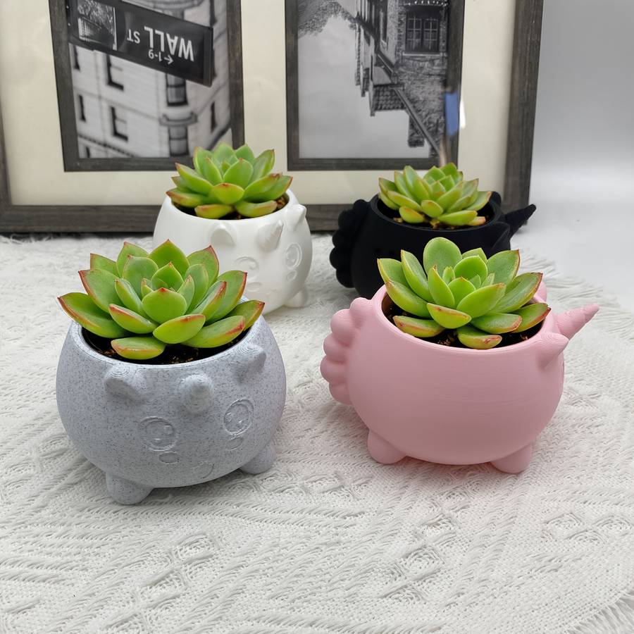 Flowerpot Color White