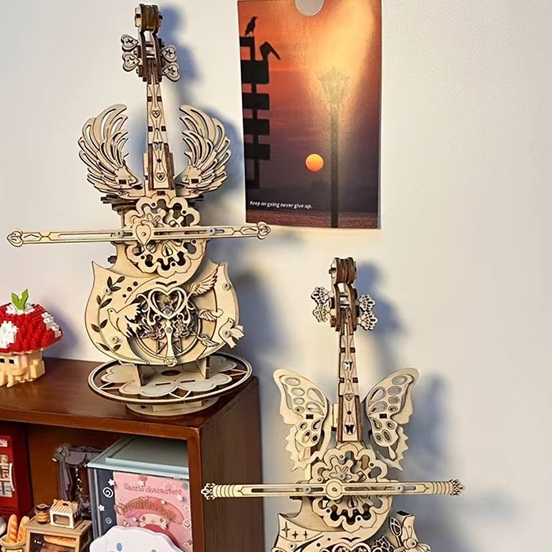 3D Puzzle Musical Instrument Model Items Metal