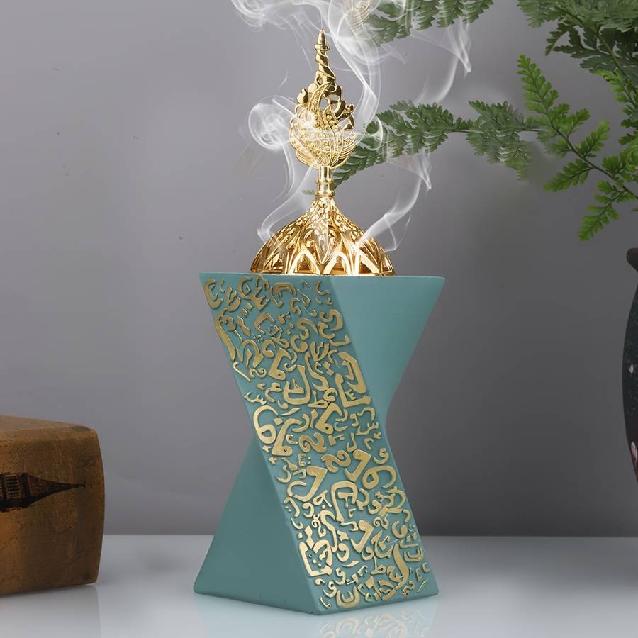 Incense Burner Color  Blue