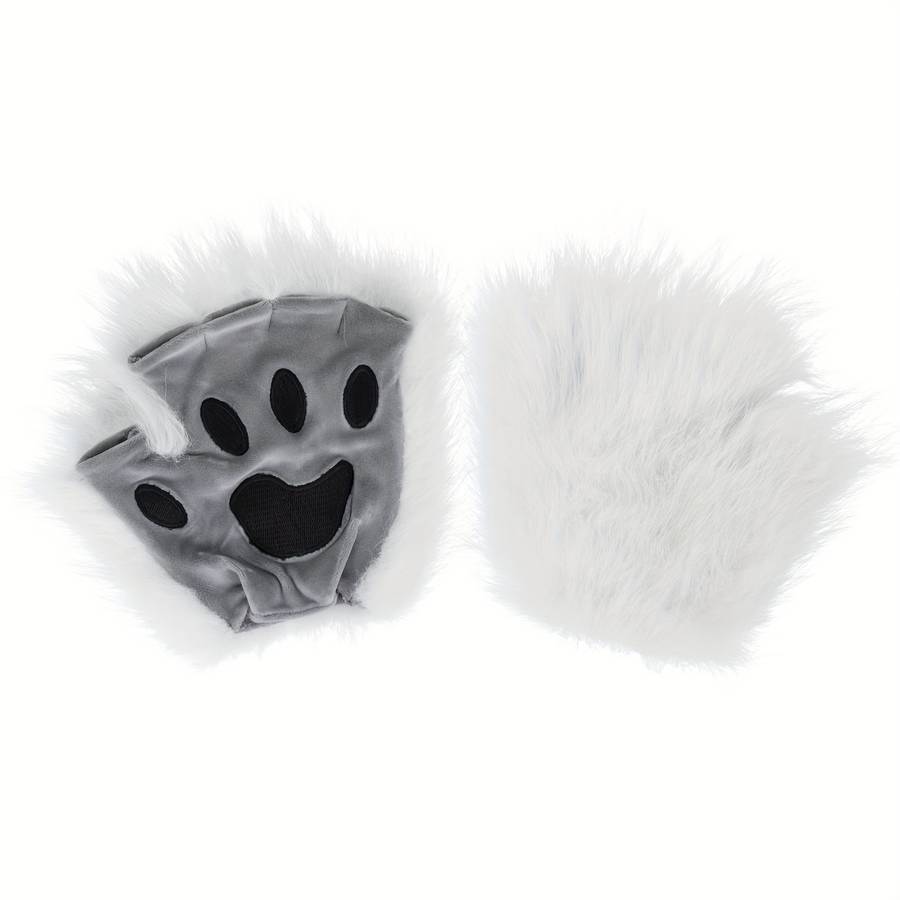 Winter Gloves Color Gray
