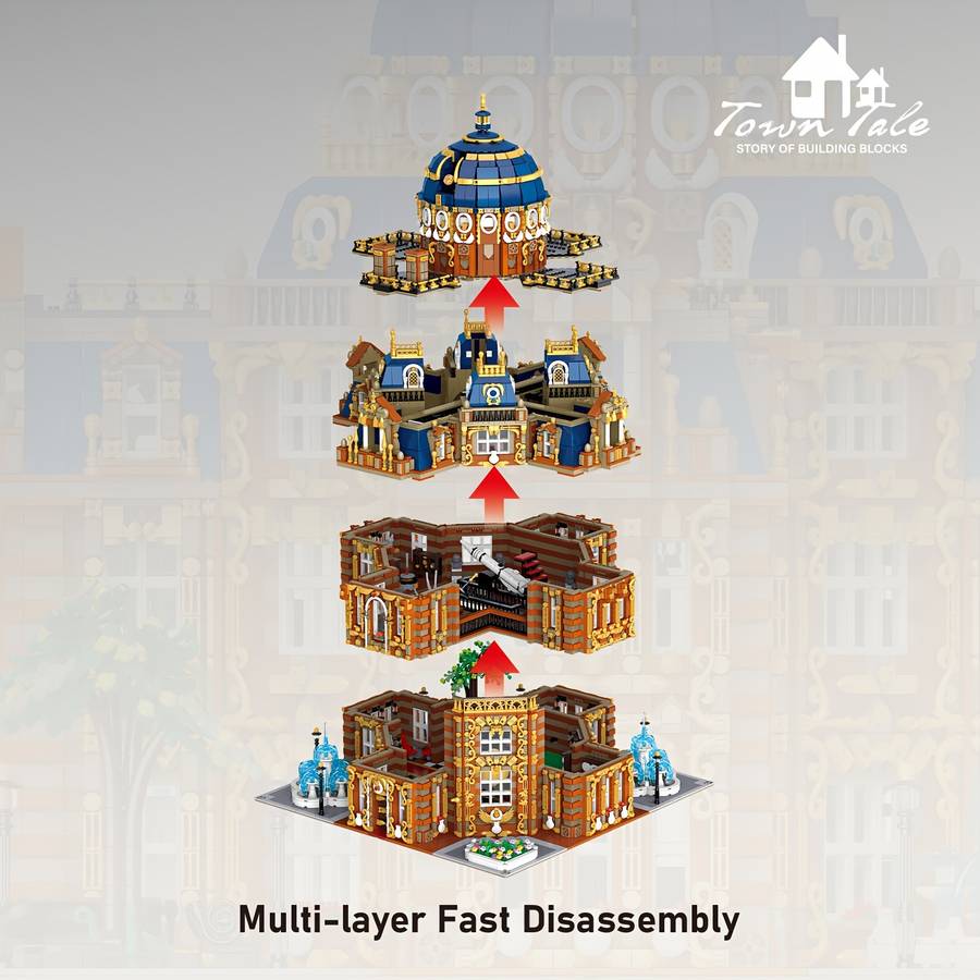 Building Toy Architectural Model Toy Set Model 33229