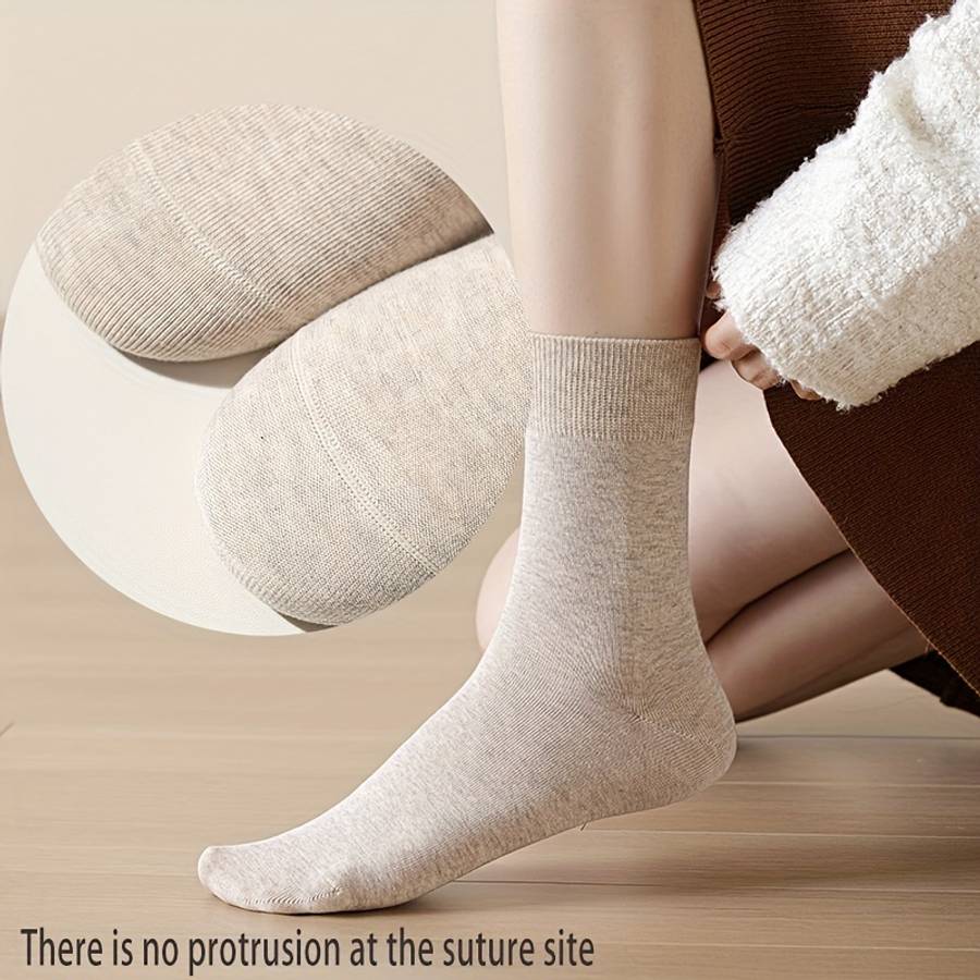 Women S Socks Color Black 6 Pairs Size Onesize