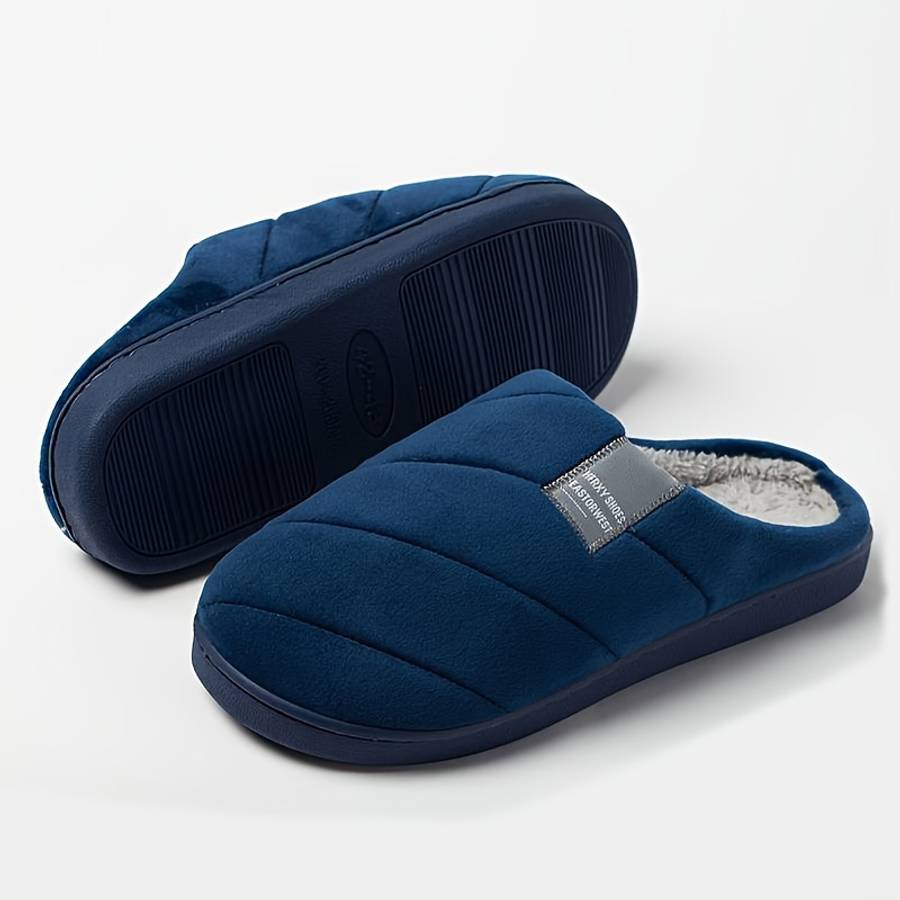 Cotton Slippers Color Coffee Brown Sizeuk 6.5-7