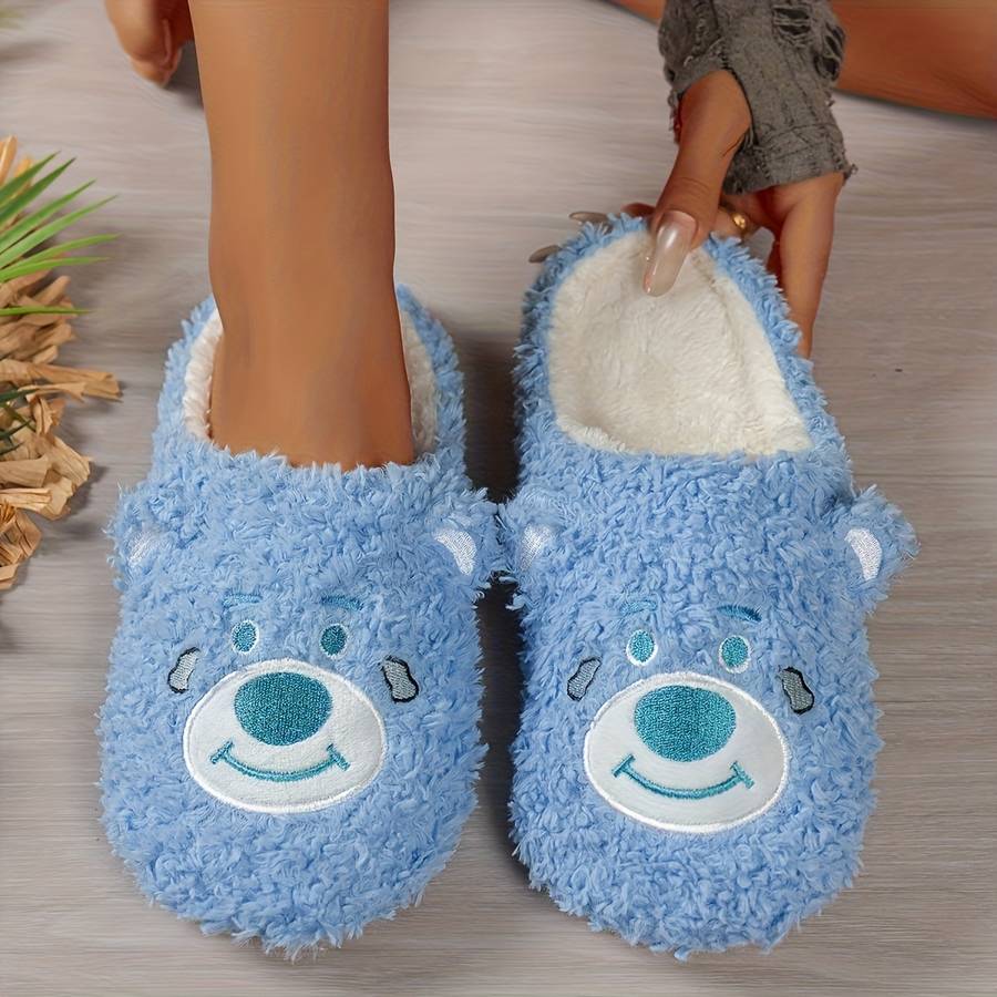 Cotton Slippers Color Sky Blue Sizeuk 3.5-4