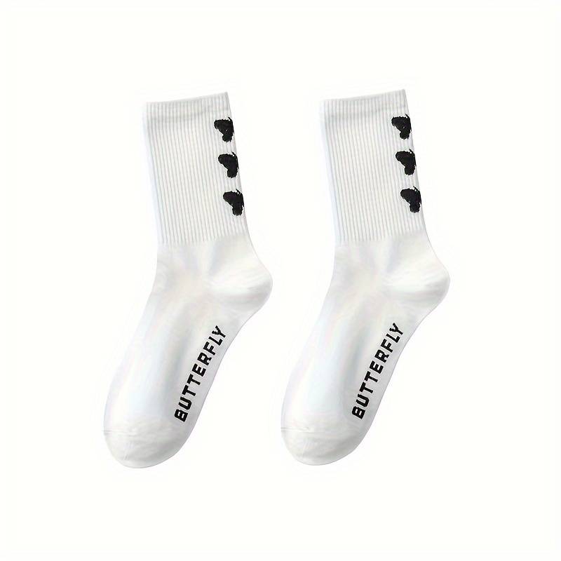 5 Pairs Mixed Color One Size High Elastic Socks