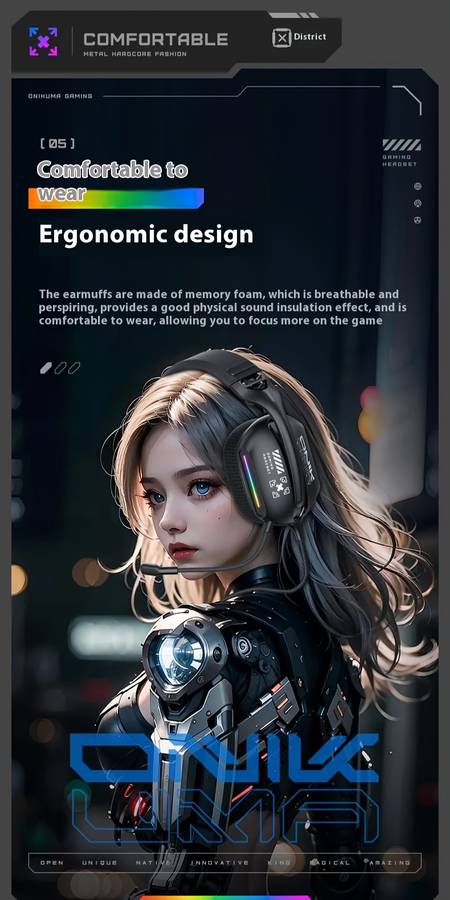 Wired Headphones Items Gaming Headset