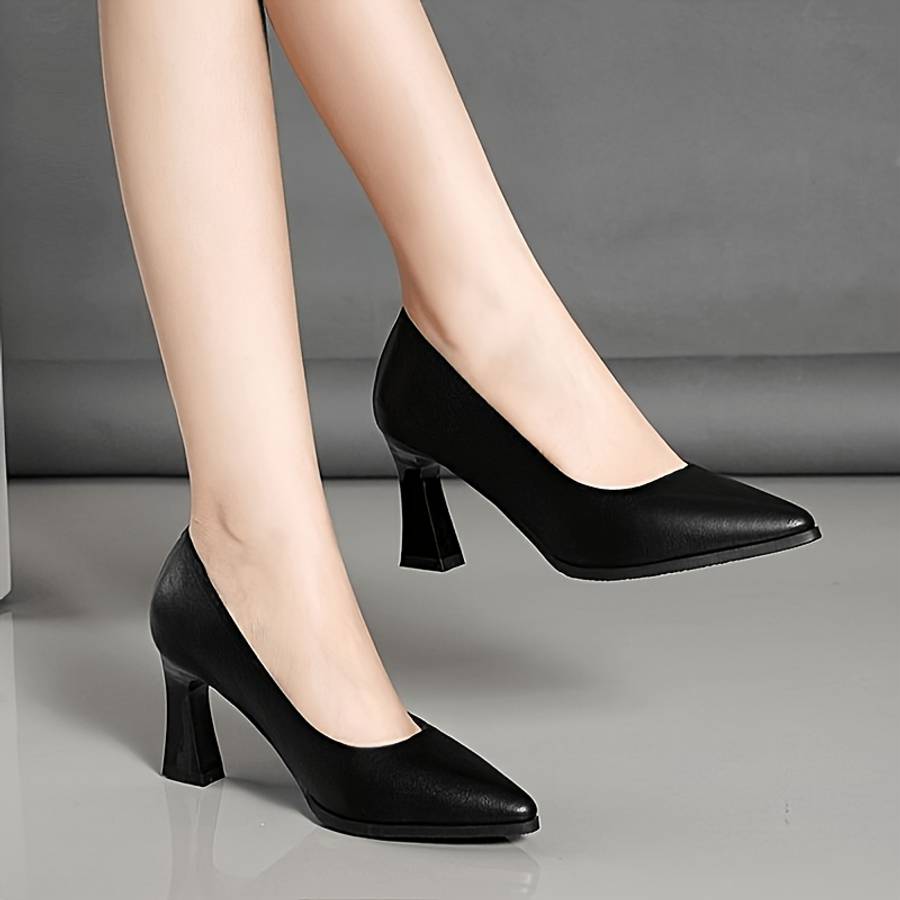 Women S High Heels Color Black 5Cm Sizeuk 6