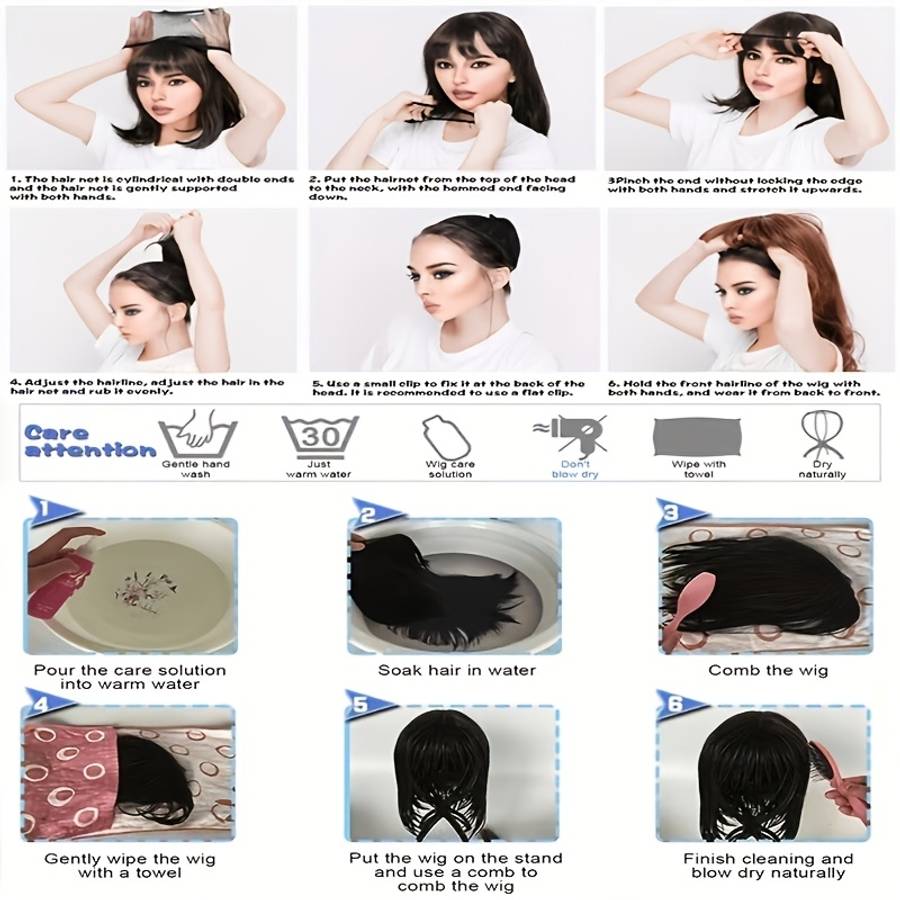 Women S Wigs Brownyellow Gradient Hair Length66.04Cm