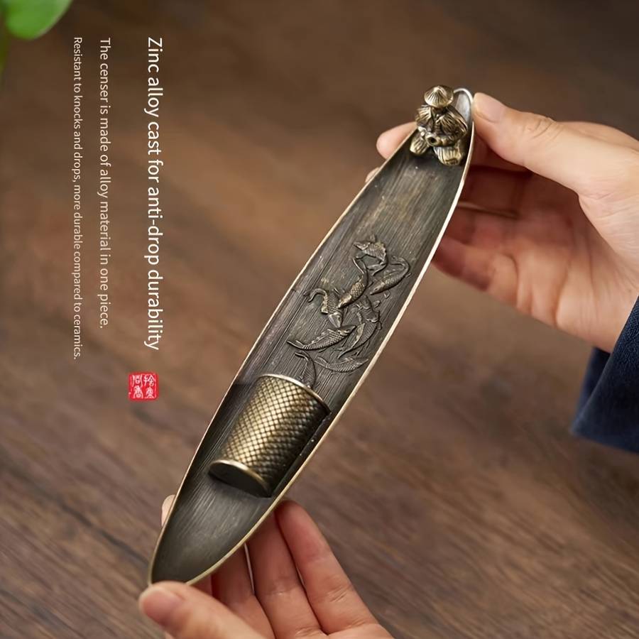 Incense Burner Color  1Pc Ship Shaped Incense Burner