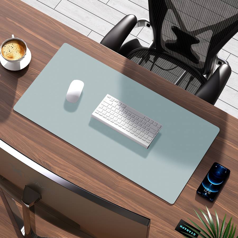 Mouse Pad Color Light Blue Size 90Cmx45Cm