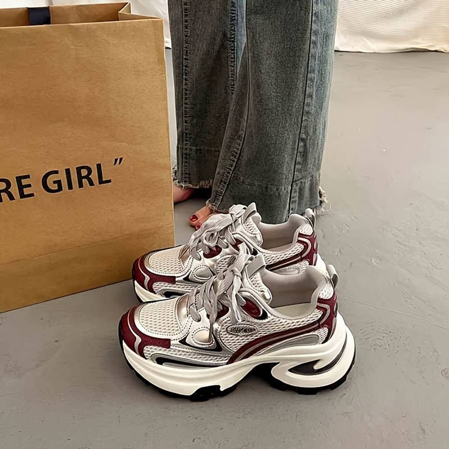 Women S Sneakers Color 9005 Red Sizeuk 5
