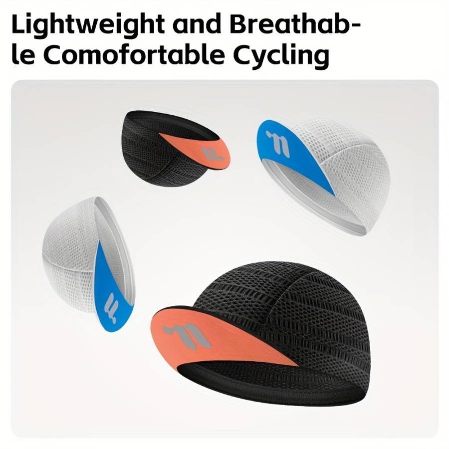 West Biking Quick-Dry Cycling Cap Breathable Mesh Back Lightweight Polyester Bike Hat