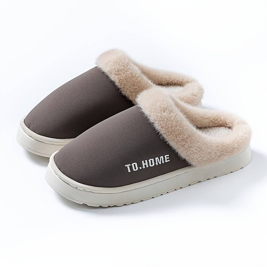 Cotton Slippers Color Grey Sizeuk 5.5-6