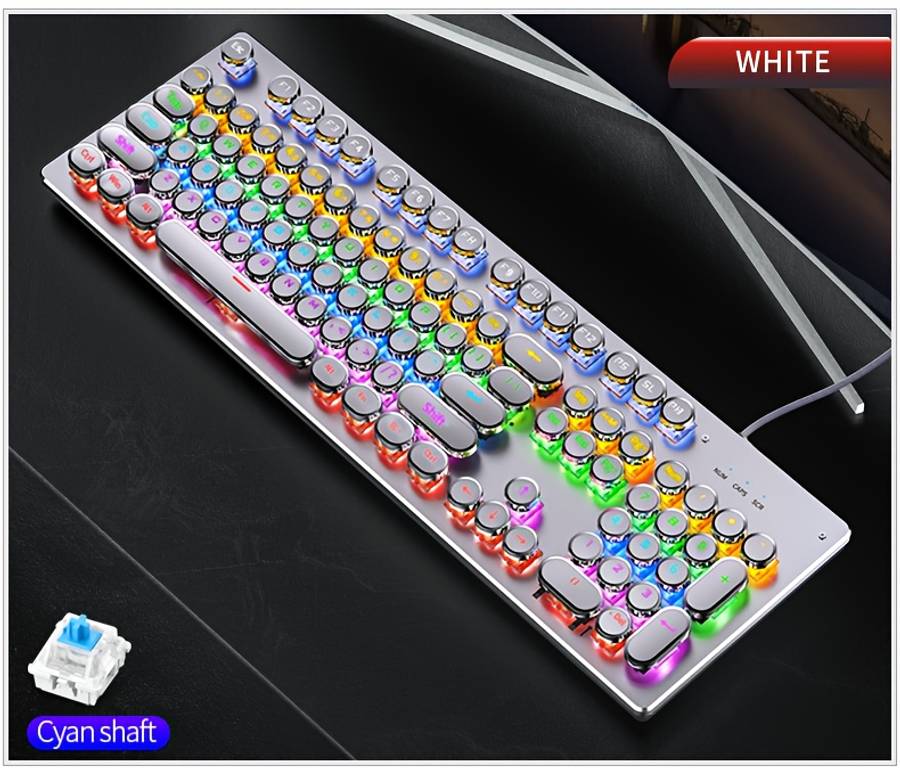 ZK-4 Mechanical Keyboard White