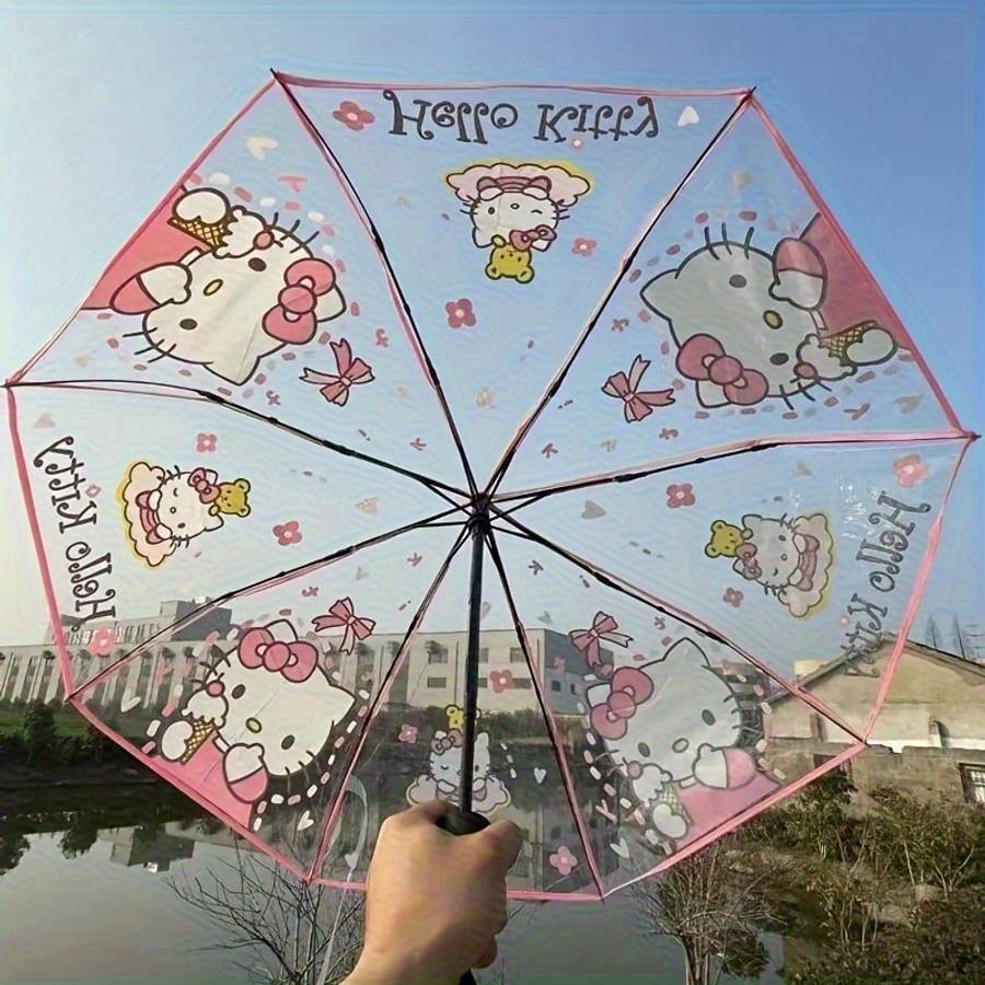 Umbrella Color Pink Hello Kitty