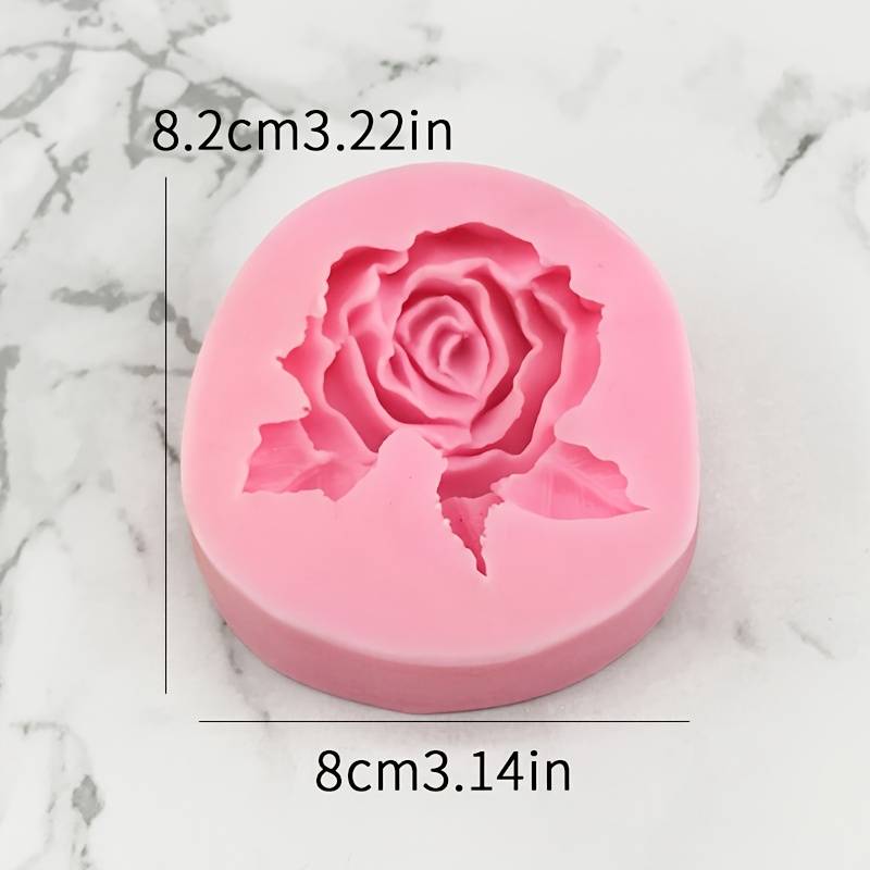 Suitable For Baking Molds Items Big Rose