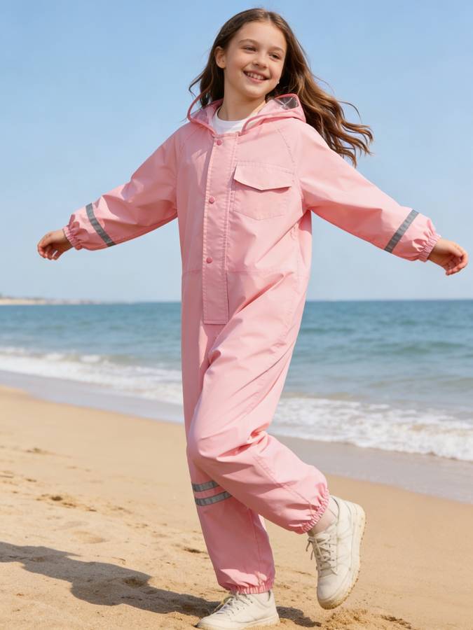 Raincoat Pink Size 8Y