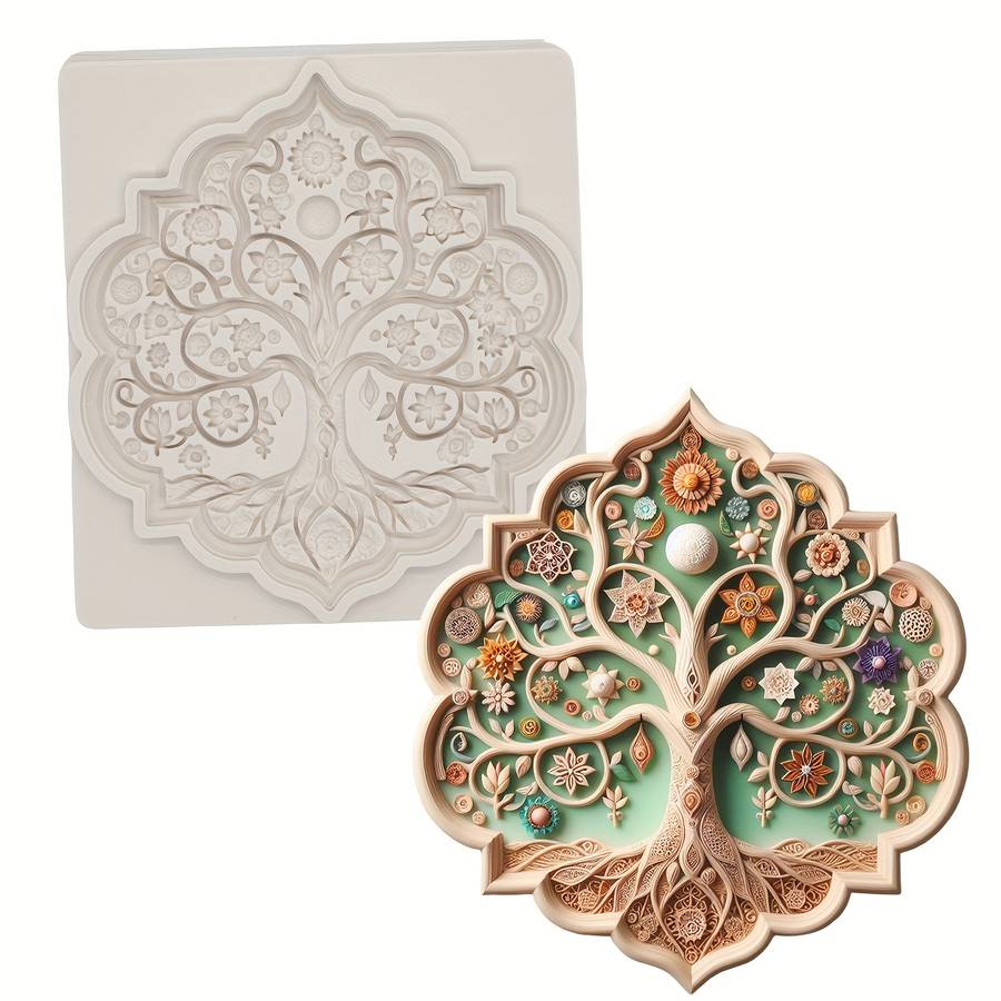 Suitable For Baking Molds Style Flowers Trees
