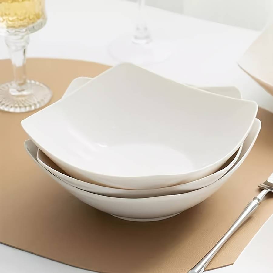 Bowl Quantity White Salad Bowl  8 Pack