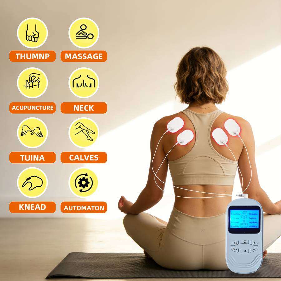 Multifunctional Meridian Massager Modes 15 Levels Timer