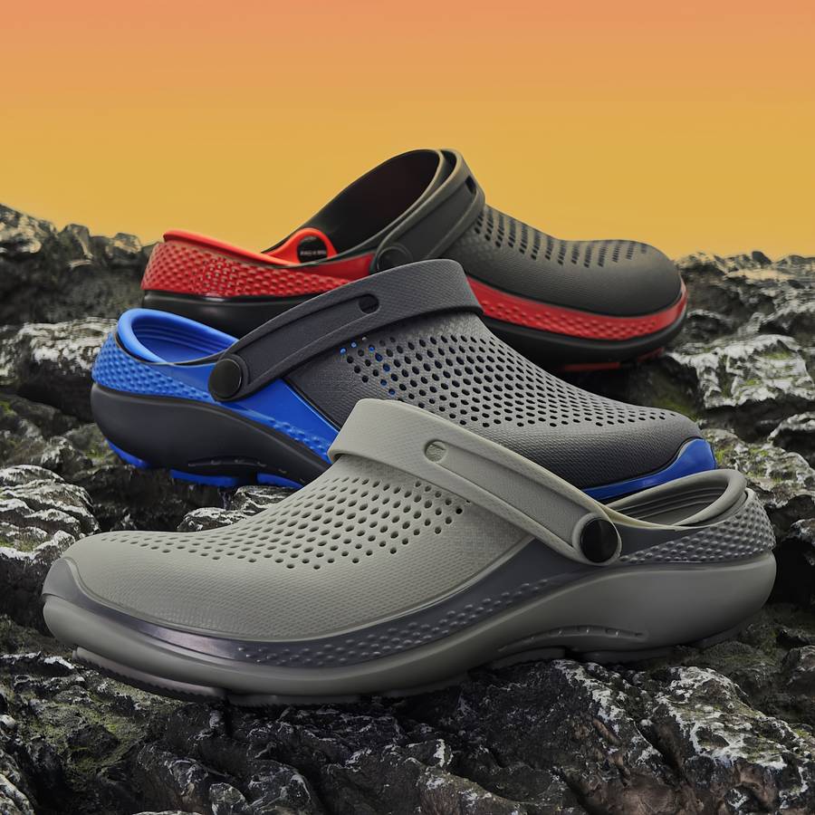 Men Slippers Summer Style Grey Size Uk 7