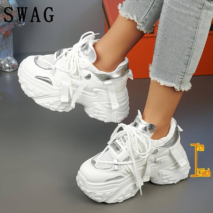 Women S Sneakers Color White Sizeuk 2