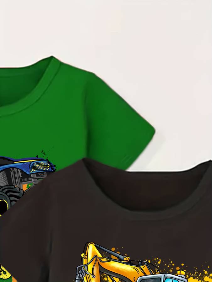 Boys T Shirt Color Mixed Color Size4-5Y