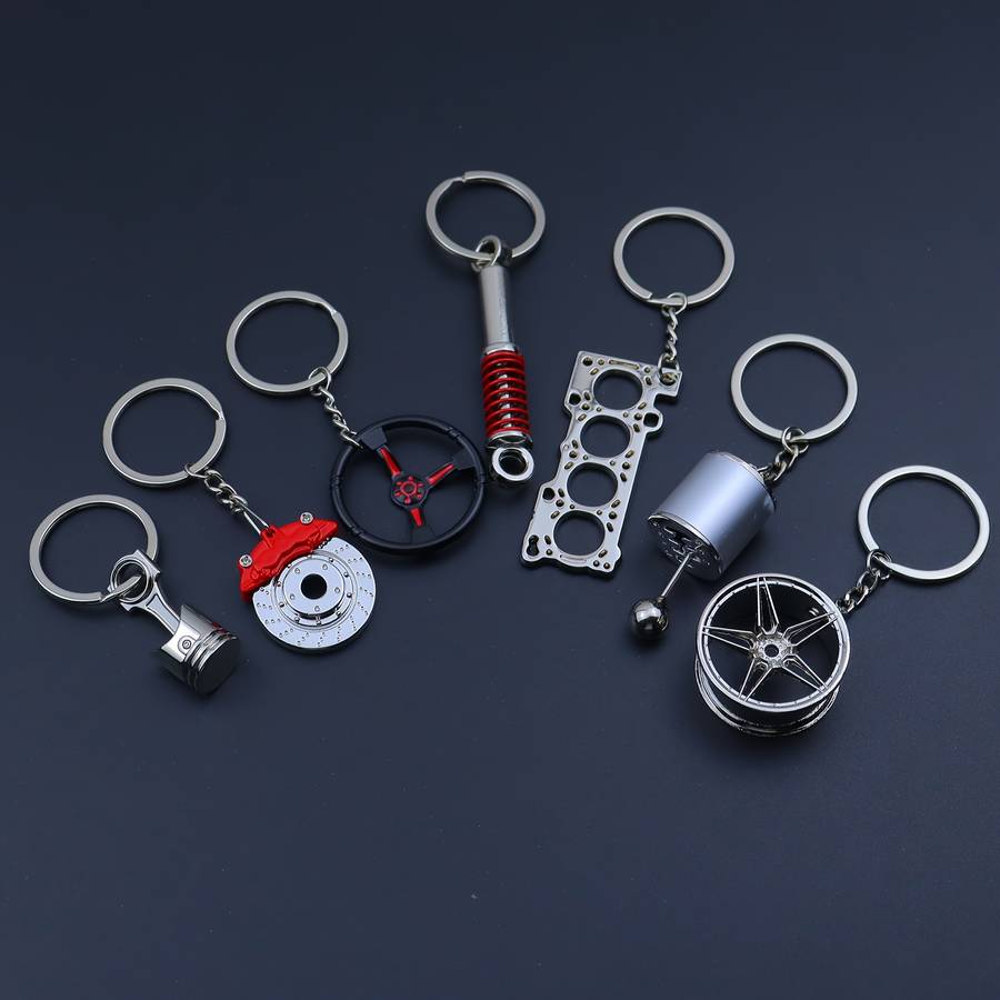 7Pcs Deluxe Chic Metallic Finish 7Pcs Zinc Alloy Car Modification For Office