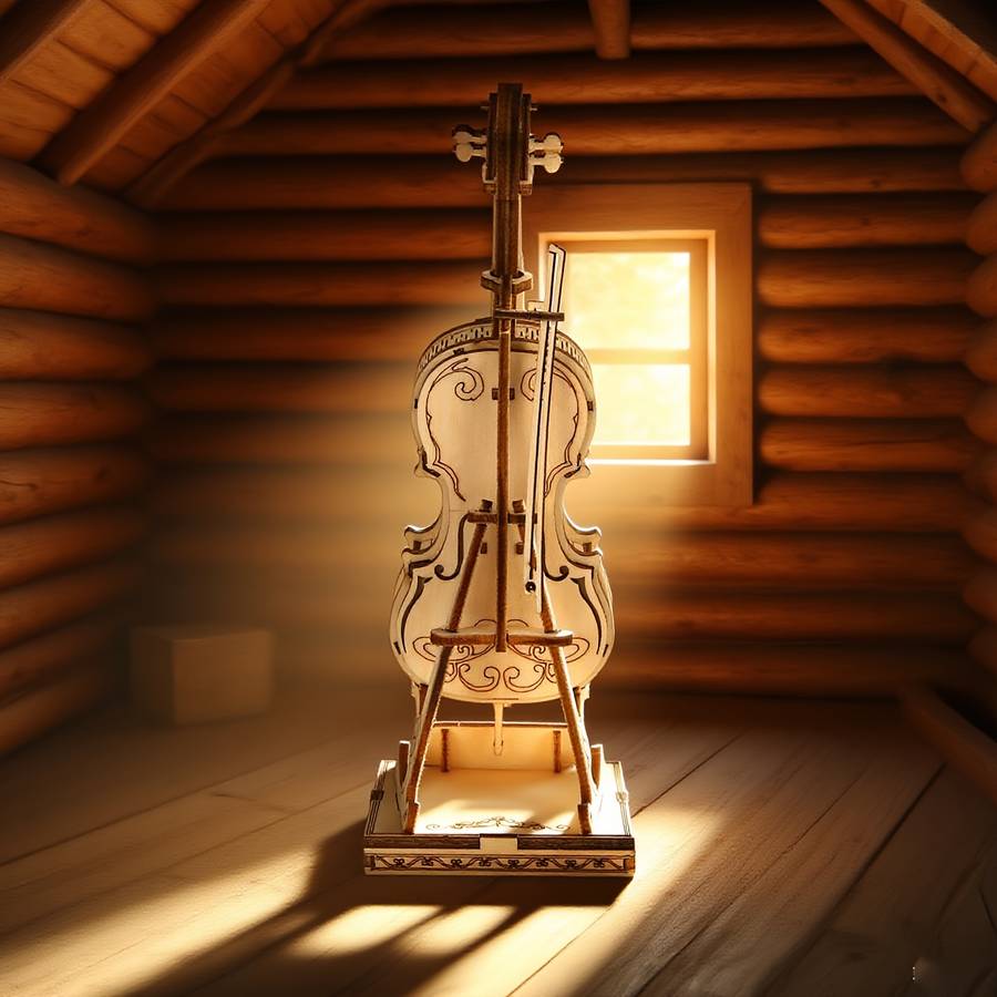 3D Puzzle Musical Instrument Model
