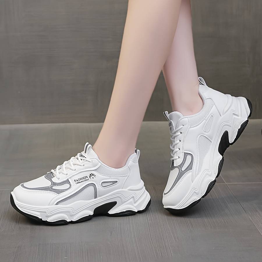 Women S Sneakers Color White Sizeuk 4.5