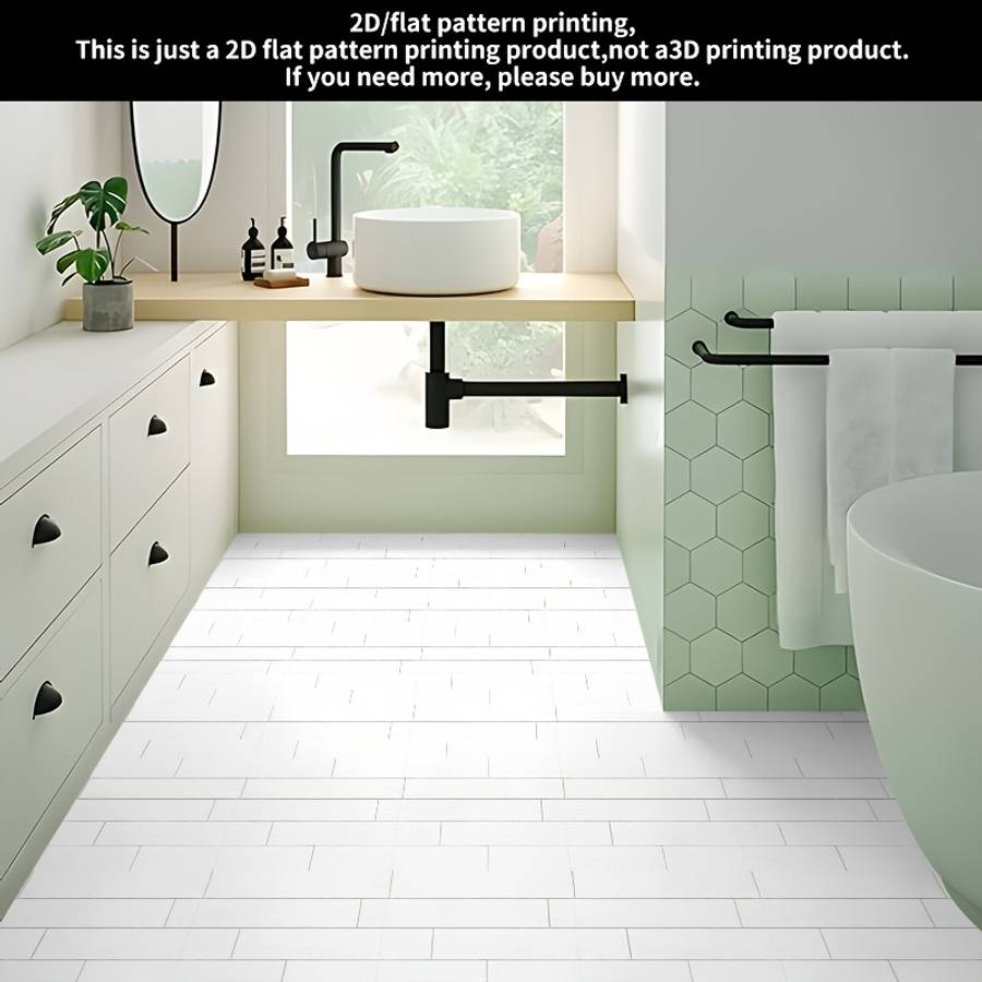 Self Adhesive Floor Stickers 11.8Inchx11.8Inch30X30Cm