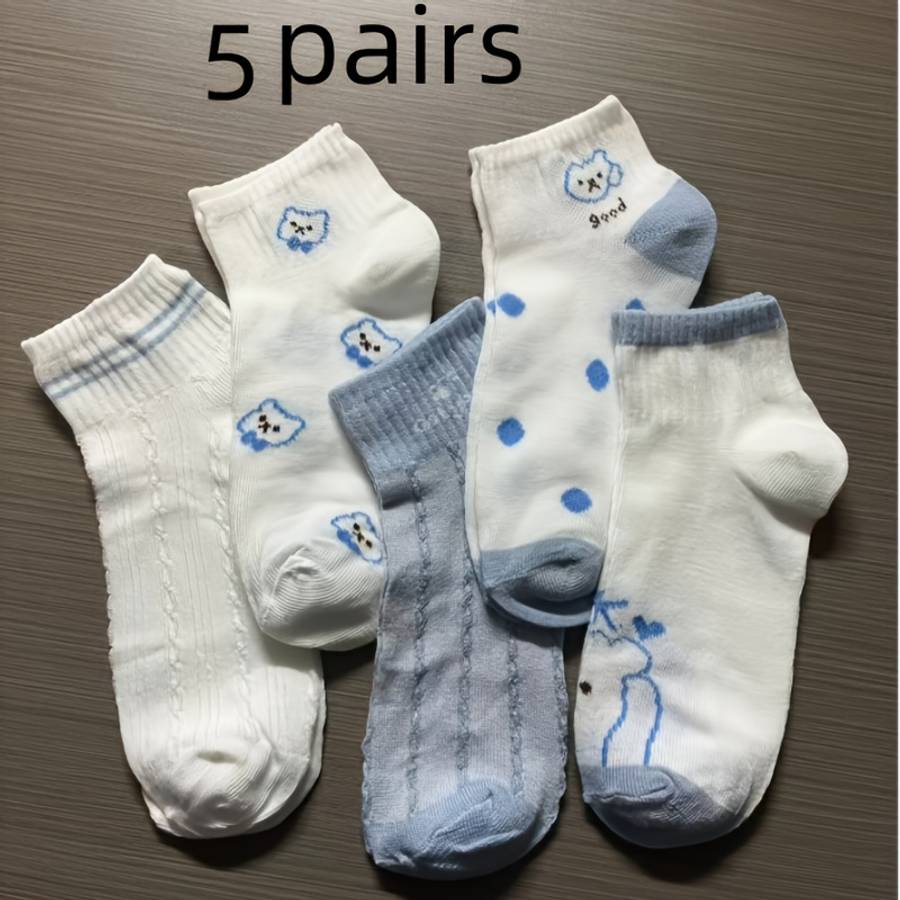 Women S Socks Color Random Color6Pairs Size Onesize