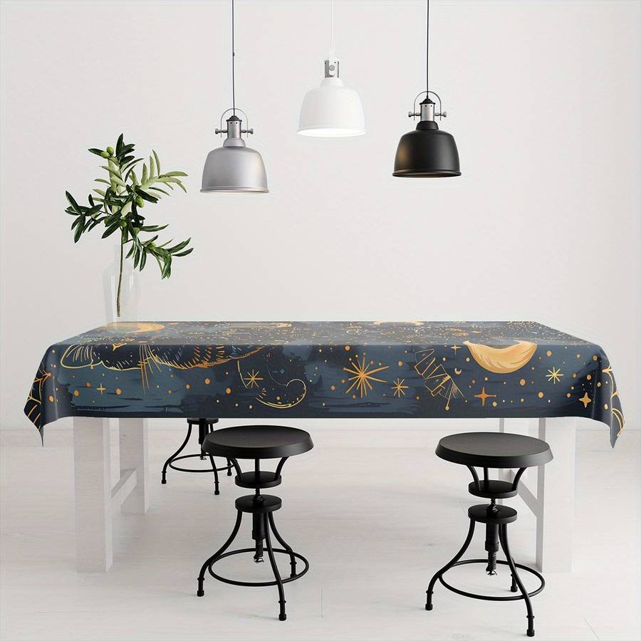Halloween tablecloth decoration size 140cm x 180cm or 55.12in x 70.87in
