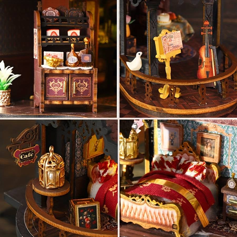 Building Toy Architectural Model Toy Set Style Gothic Edinburgh