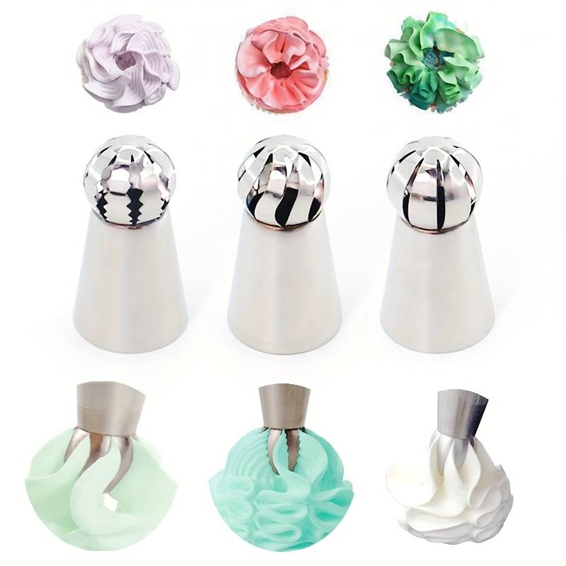 Professional Cake Decorating Head Model 3Pcs