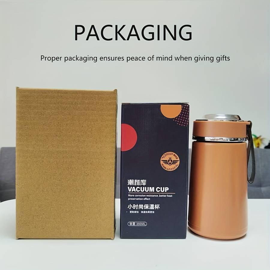 Water Cup Color Morandi Orange Capacity350Ml