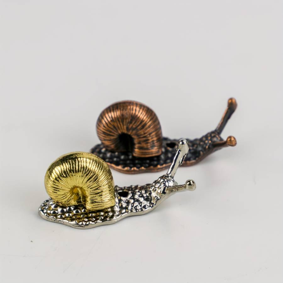 Incense Burner Color  Creative Snail Incense Stick   Red Copper